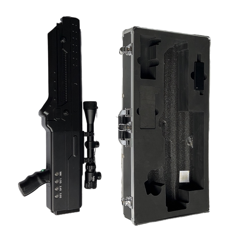  元谋手持便携式枪型低空防御反制四通道A型