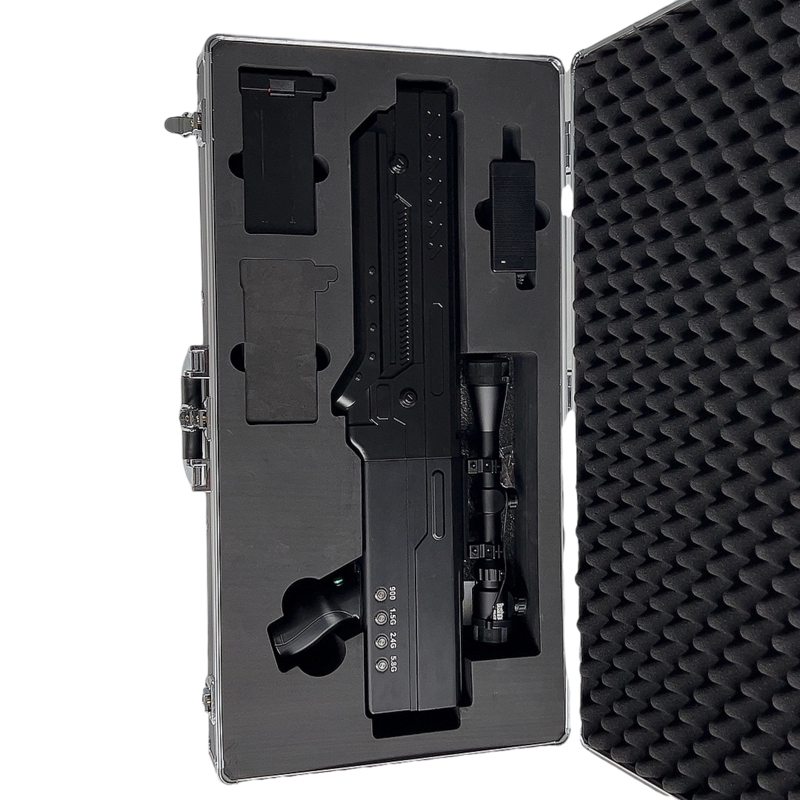  元谋手持便携式枪型低空防御反制四通道B型